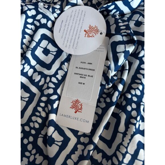 Lily Dress by La Mer Luxe Sz M (ONLY AVAILABLE IN SANTIAGO AG. BLUE WHITE) - Picture 2 of 2